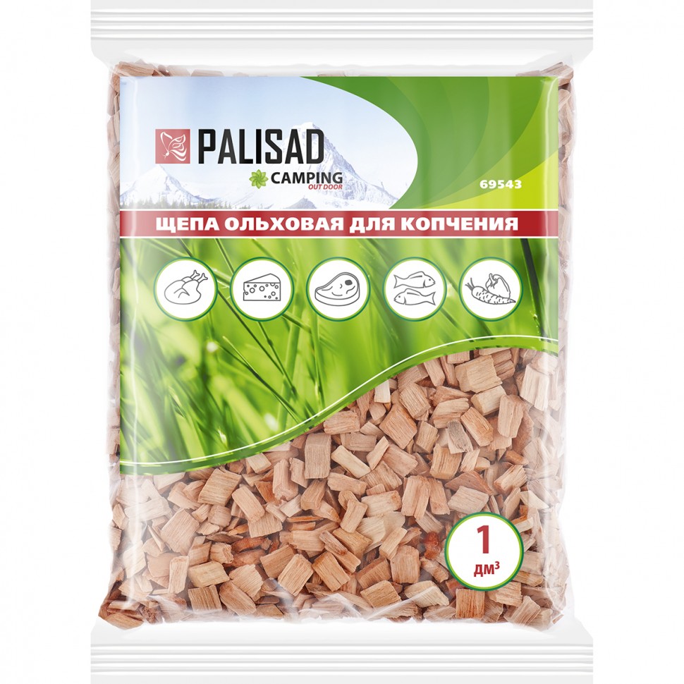 Щепа ольховая для копчения PALISAD 69543