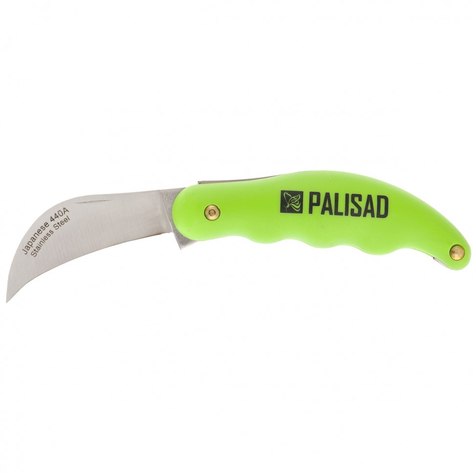 Нож садовый, 170 мм, складной, изогнутое лезвие PALISAD 79011