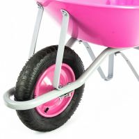Тачка садовая, грузоподъемность 160 кг, объем 78 л Pink Line PALISAD 689695