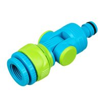 Адаптер штуцерный, шарнирный, с переключателем, 1/2-1'' PALISAD 65781