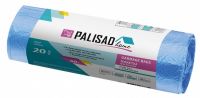 Пакеты для мусора с завязками 60 л x 20 шт, синие, Home PALISAD 927205