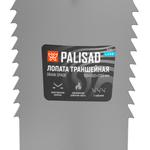 Лопата траншейная профессиональная, 100х360х1250 мм, с зубьями, ясень, EFP, LUXE PALISAD 61351