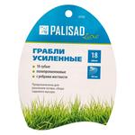 Грабли пластиковые, 565 мм, 18 плоских зубьев, усиленные, Luxe PALISAD 61733
