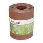 Бордюрная лента, 15х900 см, полипропиленовая, коричневая, Россия Palisad Арт. 644847