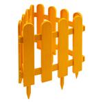Забор декоративный "Классика" 29 х 224 см, желтый PALISAD 65002