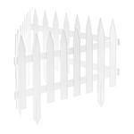 Забор декоративный 36х300 см, белый, Россия Palisad Арт. 6500477