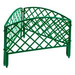 Забор декоративный "Сетка" 24 х 320 см, зеленый PALISAD 65006