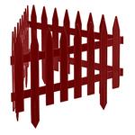 Забор декоративный "Рейка" 28 х 300 см, терракот PALISAD 65007