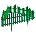 Забор декоративный "Гибкий", 24х300 см, зеленый, Россия PALISAD 65017