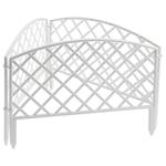 Забор декоративный "Сетка" 24 х 320 см, белый PALISAD 65021