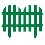 Забор декоративный "Романтика" 28 х 300 см, зеленый PALISAD 65022