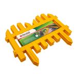 Забор декоративный "Романтика" 28 х 300 см, желтый PALISAD 65023