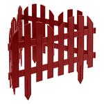 Забор декоративный "Романтика" 28 х 300 см, терракот PALISAD 65025