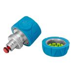 Соединитель быстросъемный 1/2", аквастоп, алюминий, TPR, LUXE PALISAD 65835
