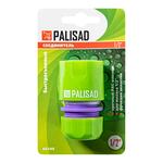 Соединитель  быстросъемный для шланга 1/2, аквастоп PALISAD 66140