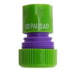 Соединитель пластмассовый, быстросъемный для шланга 3/4 PALISAD 66160