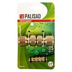 Набор для подключения шланга 1/2, переходник, 2 соедин. PALISAD 66210