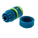 Соединитель для шланга 3/4, аквастоп, двухкомпонентный PALISAD 66242