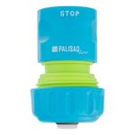 Соединитель  быстросъемный для шланга 3/4, аквастоп PALISAD 66259