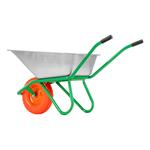 Тачка садово-строительная с PU колесом, грузоподъемность 180 кг, объем 120 л PALISAD 689688