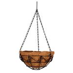 Подвесное кашпо с орнаментом, 25 см, с корзиной PALISAD 69003