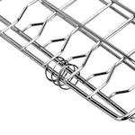 Решетка гриль 300 х 400 мм, хромированная PALISAD 69558