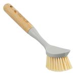 Щетка для посуды круглая d 60х230 мм, бамбуковая рукоятка, Home PALISAD 93571