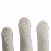 Перчатки Нейлон, ПВХ точка, 13 класс, белые, XL Россия 67847