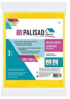 Салфетки вискозные универсальные 300 x 380 мм, 3 шт, Home PALISAD 923215