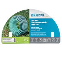 Шланг 4 слойный поливочный 1/2", 25 м Мята, LUXE PALISAD 67661