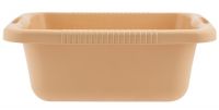 Таз пластмассовый прямоугольный 25 л, бежевый, Home PALISAD 929925