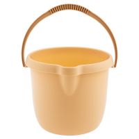 Ведро пластмассовое круглое 12 л, бежевое, Home PALISAD 929495