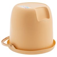 Ведро пластмассовое круглое 12 л, бежевое, Home PALISAD 929495